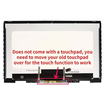 FHD LCD Touch Screen Digitizer Assembly for HP Envy x360 15-eu0501na 15-eu0501sa M45482-001 M45481-001