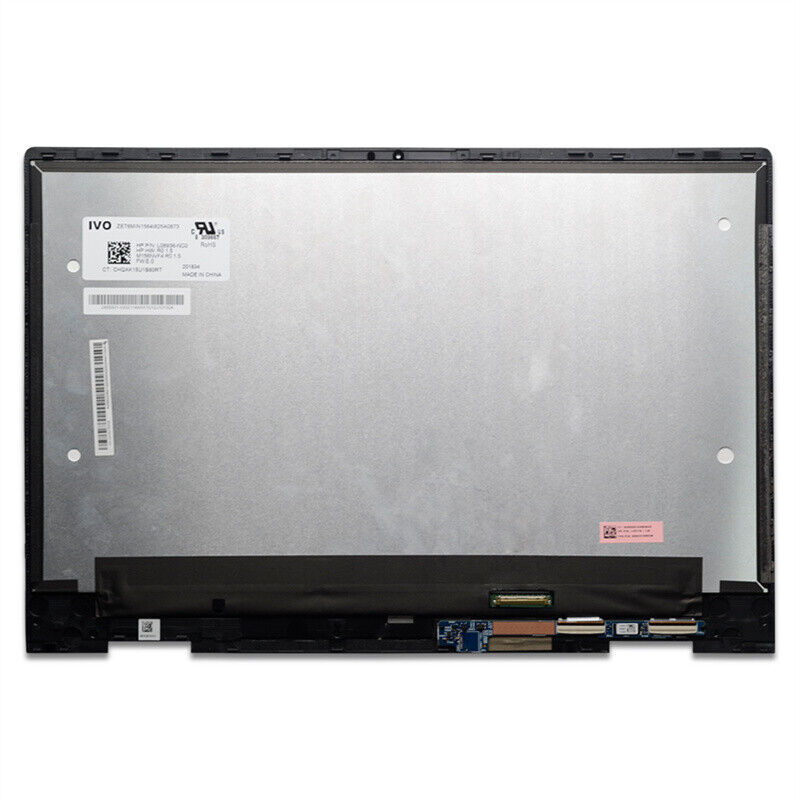 NEW HP Envy X360 15-DR 15-DS 15.6" FHD LCD Touch Screen Glass & Bezel Assembly