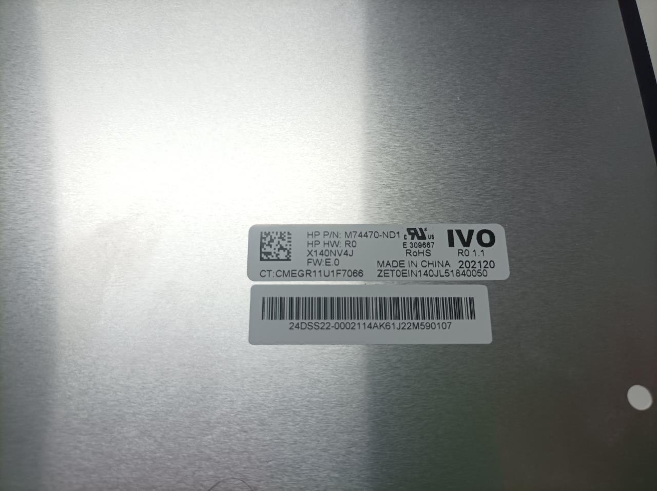 X140NV4J R0 14" FHD WUXGA Laptop Lcd Screen P/N M74470-ND1 IPS Display 1920X1200