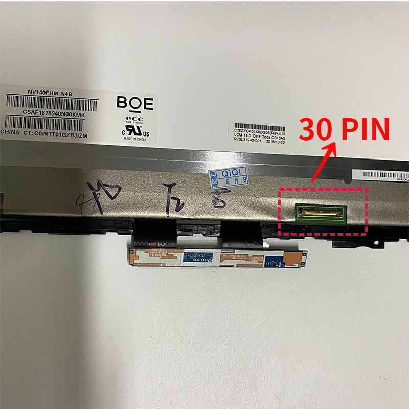 For HP EliteBook 840 G5 LCD Display Touch Screen ASSEMBLY w/Bezel L18313-001
