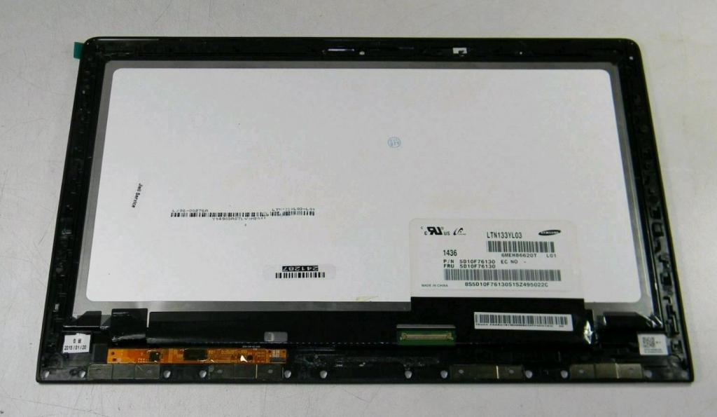 Genuine Lenovo Yoga 3 Pro 1370 80HE Touch LCD Screen Full Assembly 5D10F76130