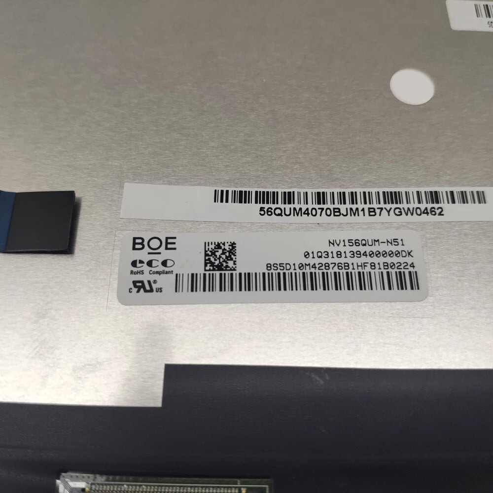 New Lenovo Yoga 720-15IKB Lcd Touch Screen 15.6" 4K UHD 40 Pin 5D10N24288