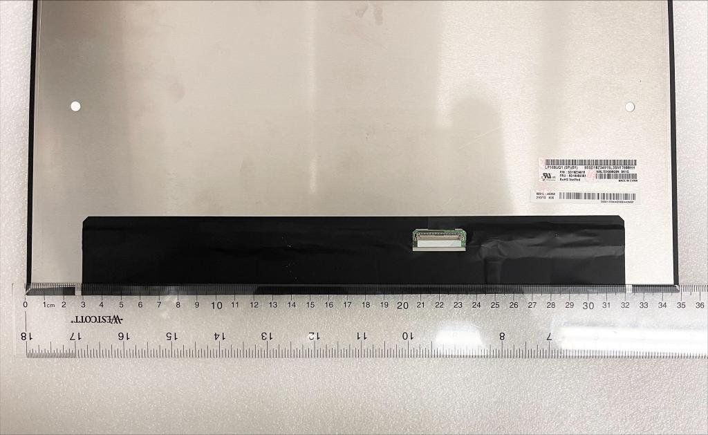 16.0" WQUXGA UHD+ LAPTOP LCD SCREEN LG LP160UQ1-SPB1 3840x2400 40pin f Lenovo