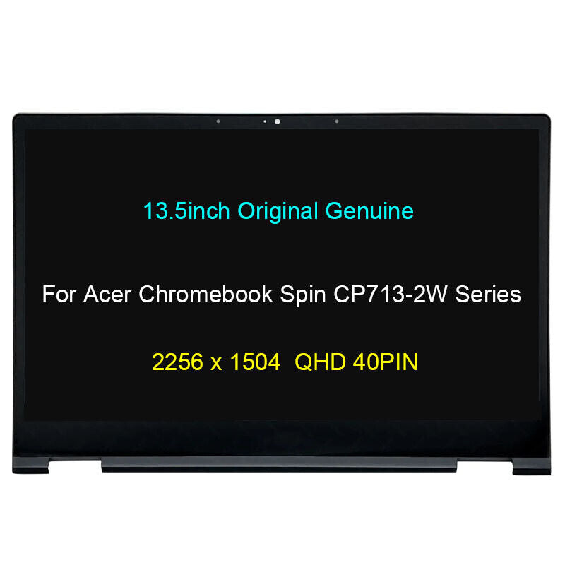 Original LCD Touch Screen Assembly for Acer Chromebook Spin 713 CP713-2W Series