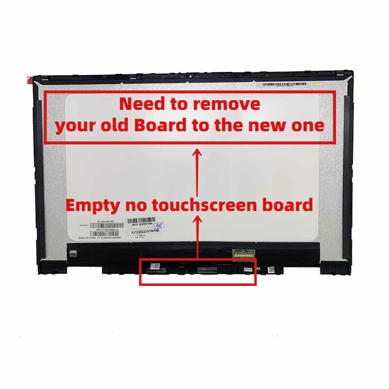 FHD LCD Display Touch Screen Digitizer Assembly for HP Pavilion x360 15-er1051cl