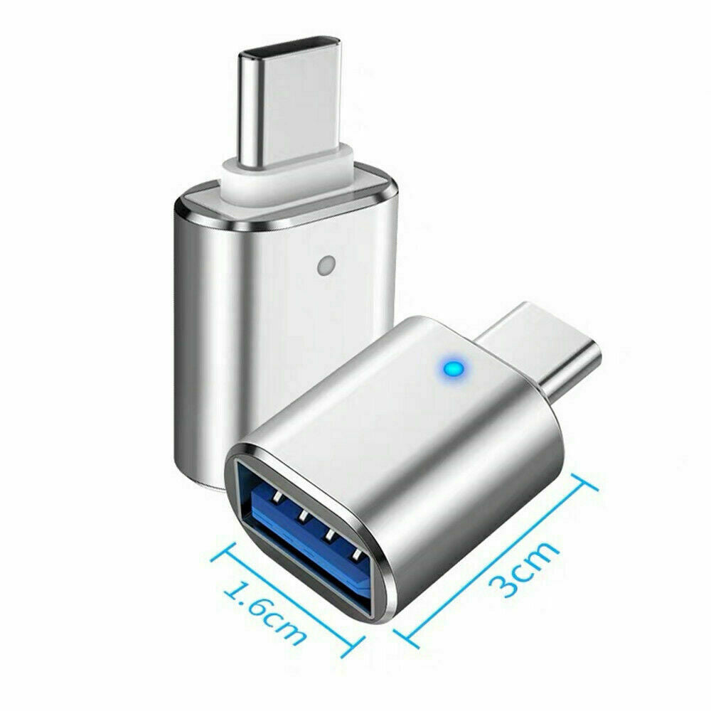 FOR HPP Dell Lenovo Chromebook USB-C 3.1 Type C Male To USB 3.0 Female Data OTG