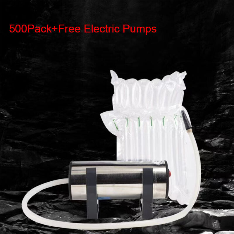 1-500 Pack + Free Pump for 14~15.6in Laptop Inflatable Protective Bubble Air Bag