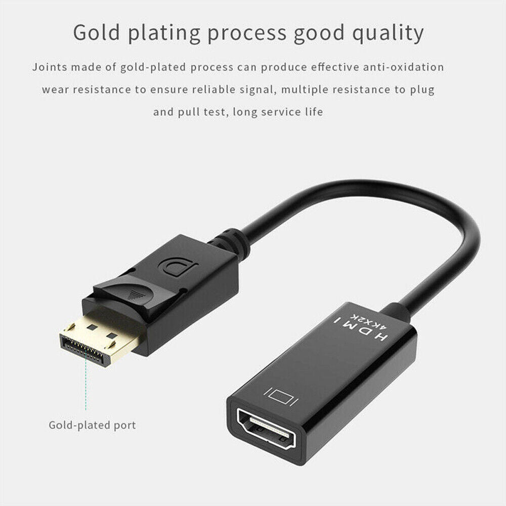 DP to HDMI Cable