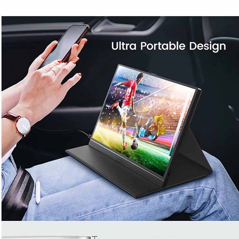Portable Laptop Monitor Touchscreen 15.6" HDMI USB C External Computer Display