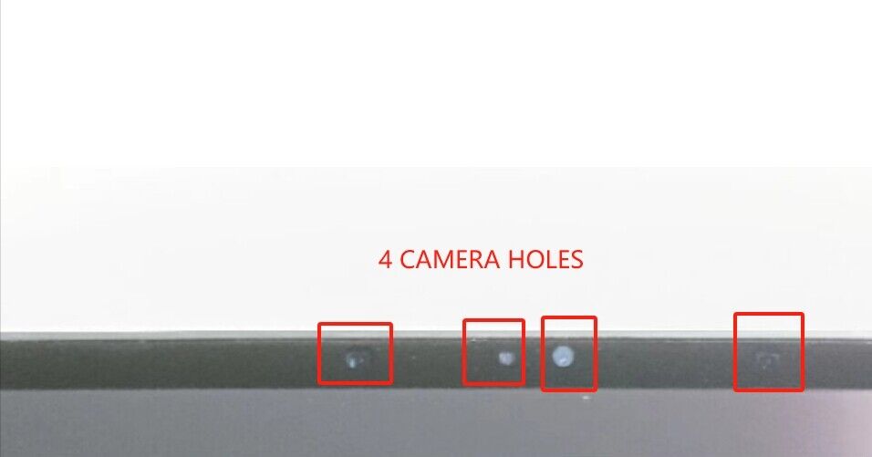 for Dell XPS 15 9500 9520 9530 with touch 3456*2160 (Silver) OLED 15.6 Top Assembly