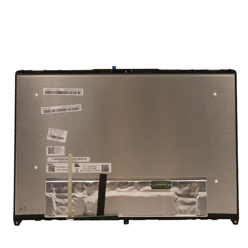 New Lenovo 5D10S39785 5D10S39787 5D10S39788 Lcd Touch Screen w/ Bezel 14" WUXGA
