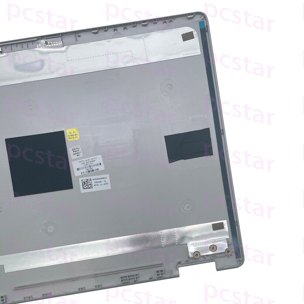 New LCD Back Cover Rear Top Lid For HP Pavilion x360 14-dh L52876-001 silver