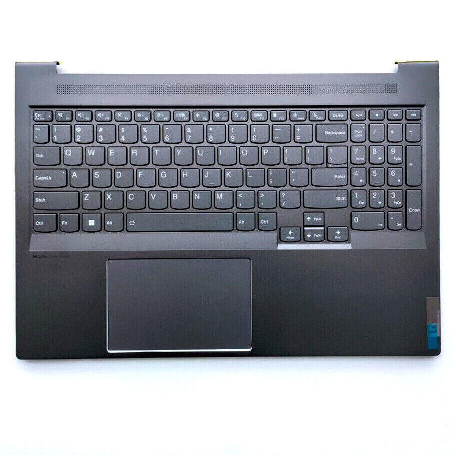 NEW FOR Lenovo Slim 7 16IAH7 Palmrest with Backlit Keyboard Top Cover 5CB1J38238