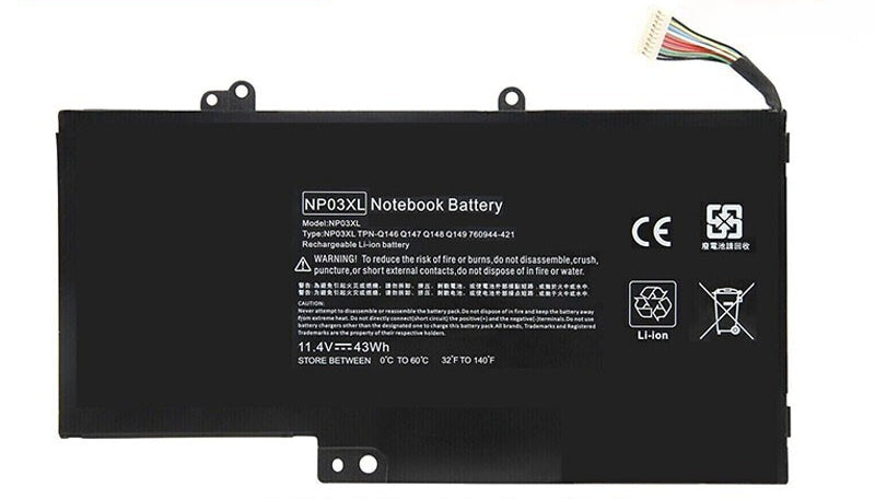 NP03XL Battery For HP Envy X360 15-U010DX Pavilion X360 13-A010DX 761230-005 NEW