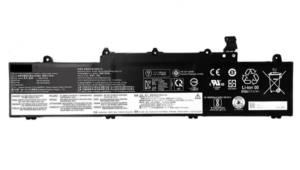Genuine 45WH L19M3PD5 5B10X02603 SB10X02605 For Lenovo Thinkpad E14 E15 Gen 2
