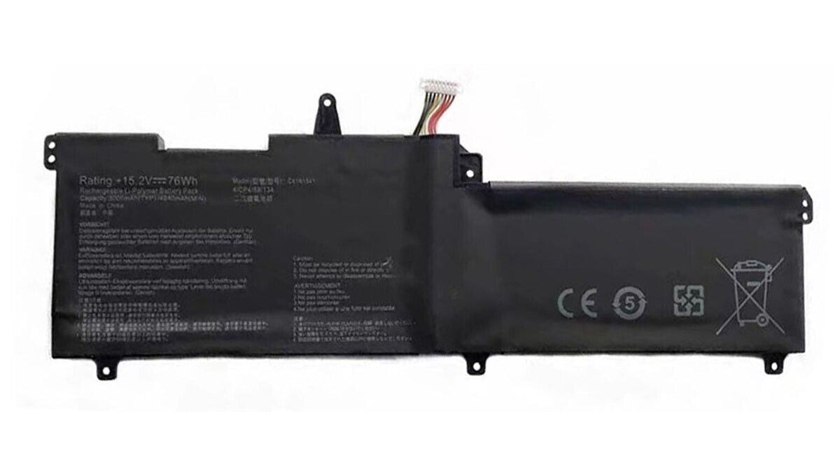 C41N1541 Battery For Asus ROG Strix GL702 GL702V GL702VM GL702VMK 76Wh 15.2V