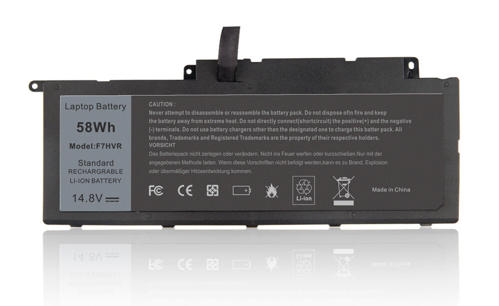 F7HVR Battery For Dell Inspiron 15 7537 17 7737 062VNH G4YJM T2T3J