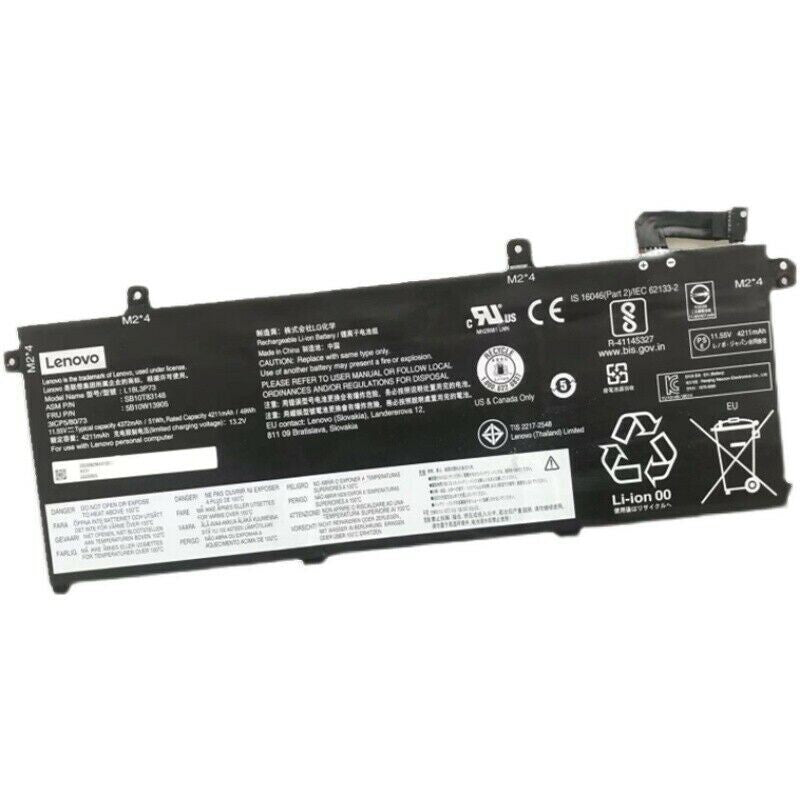 Genuine 51WH L18L3P73 Battery For Lenovo ThinkPad T490 T495 P43S T14 L18M3P74