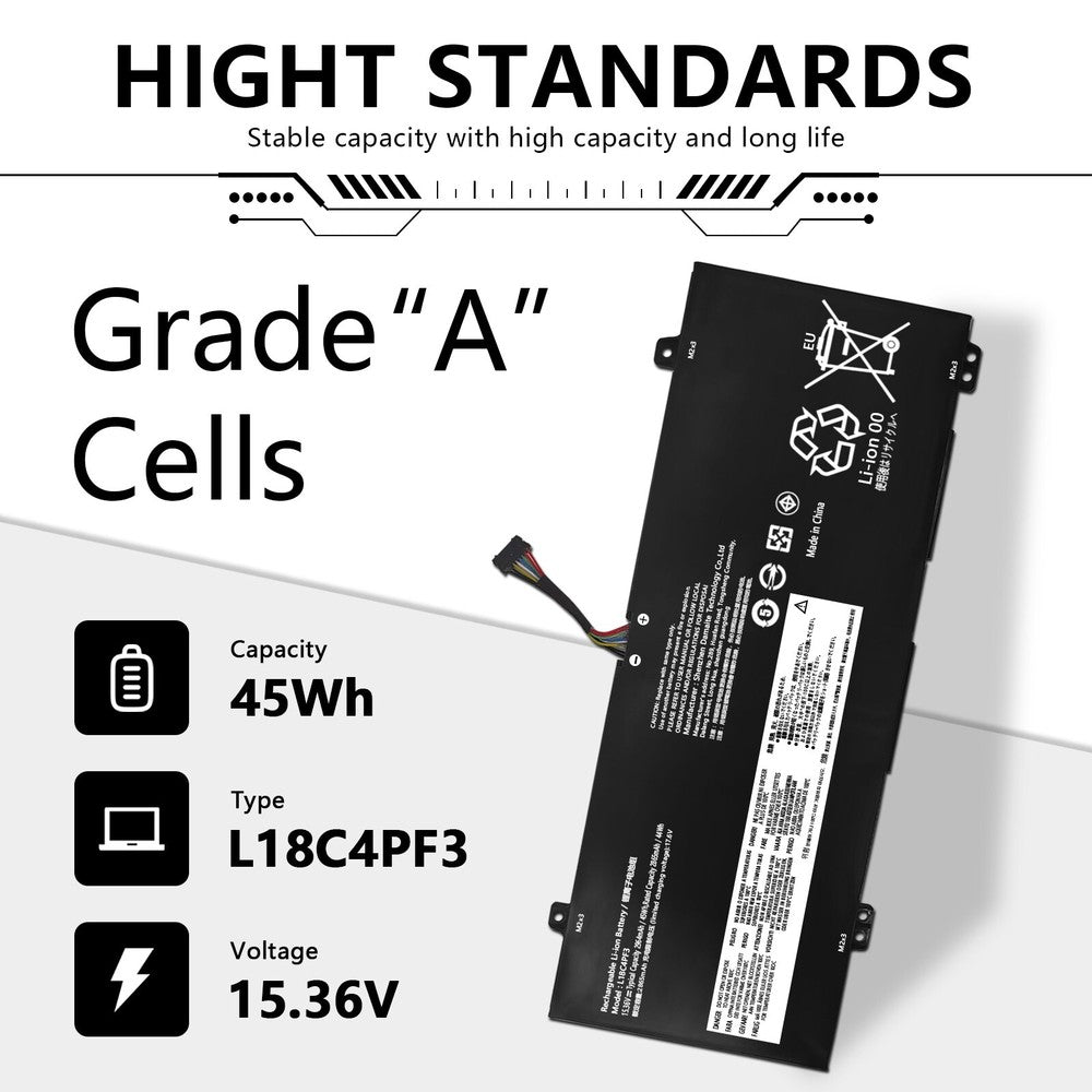 L18C4PF3 Laptop Battery For Lenovo Ideapad Flex-14API 14IWL L18M4PF3 L18C4PF4