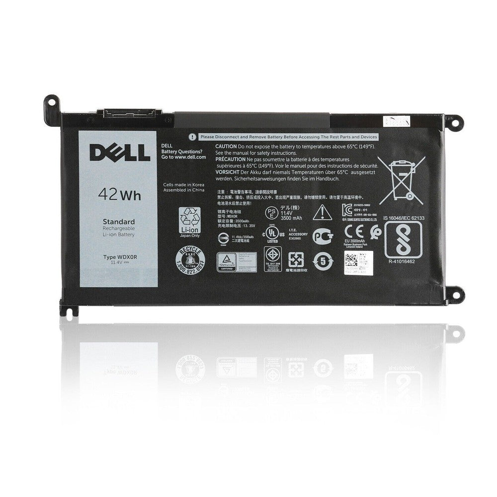 NEW Genuine 42Wh WDXOR Battery For Dell Inspiron 15 5000 Series 15 5565 5567