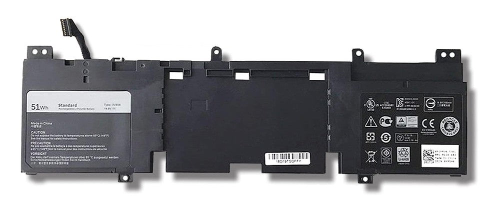 3V806 N1WM4 2VMGK Battery for Dell 13 R2 13.3" ALW13ED-1708 P56G Series Notebook