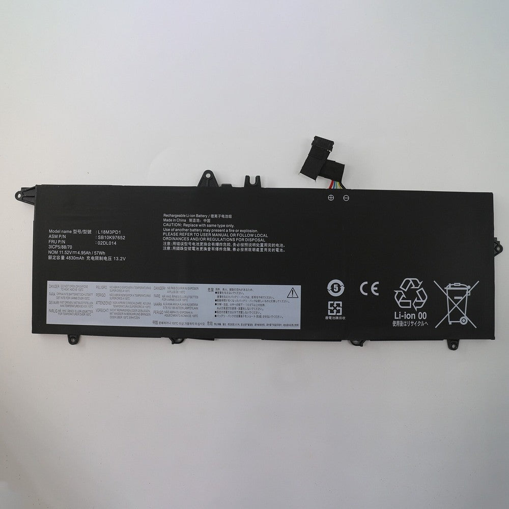 L18M3PD1 Battery For Lenovo ThinkPad T490s T495s T14s Series L18C3PD1 L18L3PD1