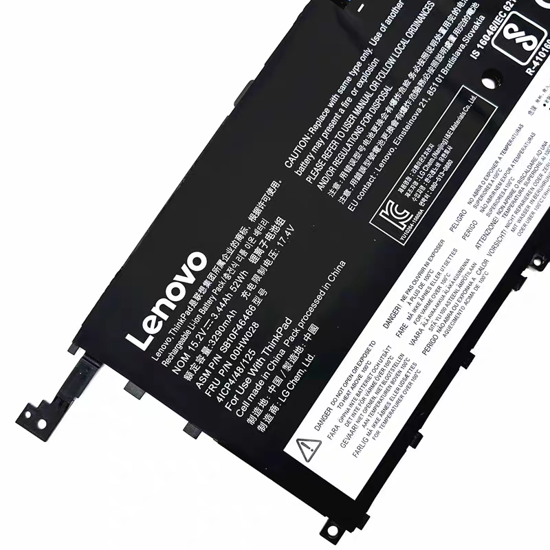 Genuine 00HW028 00HW029 Battery For Lenovo ThinkPad X1 Carbon 4th Gen X1 Yoga