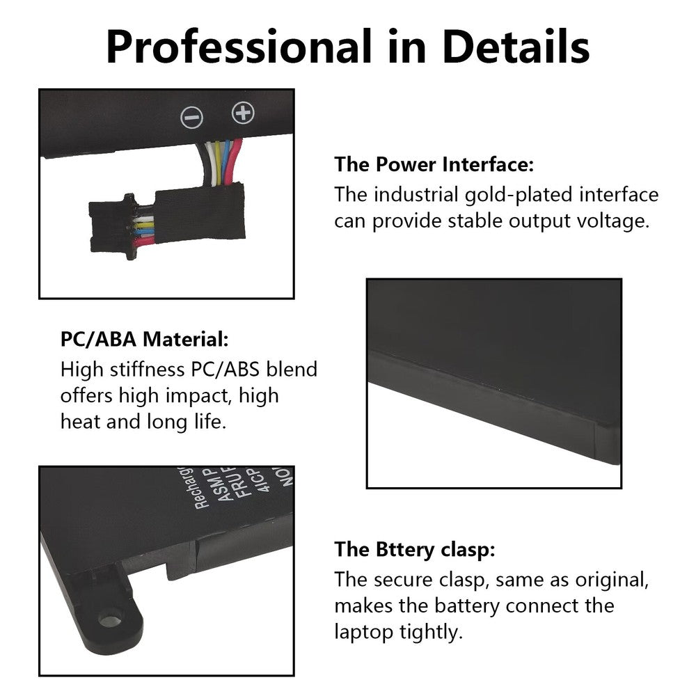 01AV493 00UR891 Laptop Internal Battery For Lenovo ThinkPad T570 T580 P51S P52S