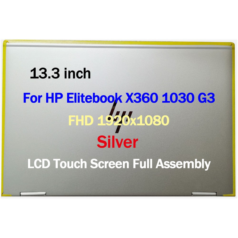 L31871-001 13.3" For HP EliteBook x360 1030 G3 Touch Screen LCD Display Assembly