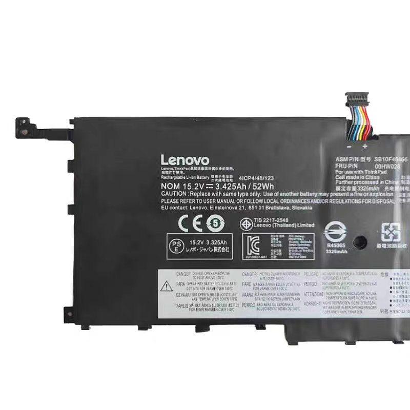 Genuine 00HW028 00HW029 Battery For Lenovo ThinkPad X1 Carbon 4th Gen X1 Yoga