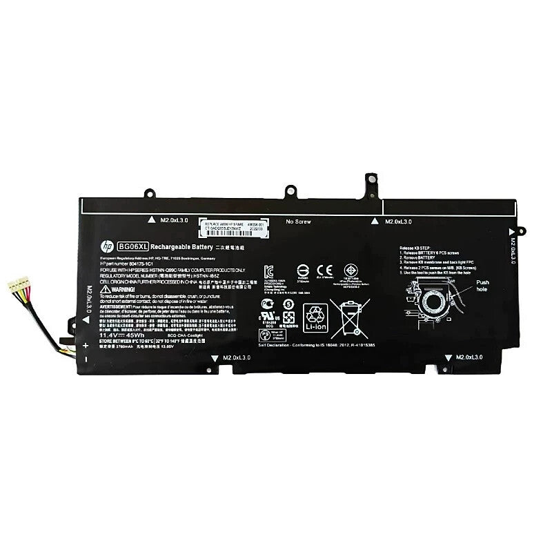 Genuine BG06XL Battery for HP EliteBook 1040 G3 804175-1C1 805096-001 805096-005