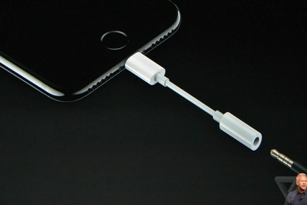 适用于苹果 iPhone 耳机适配器插孔 3.5 毫米辅助线转换器-