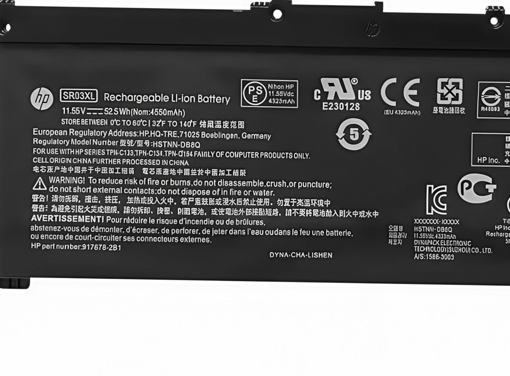 Genuine SR03XL Battery for HP Pavilion 15-CX 15-CX00 15-cb00 TNN-DB8Q L08855-855