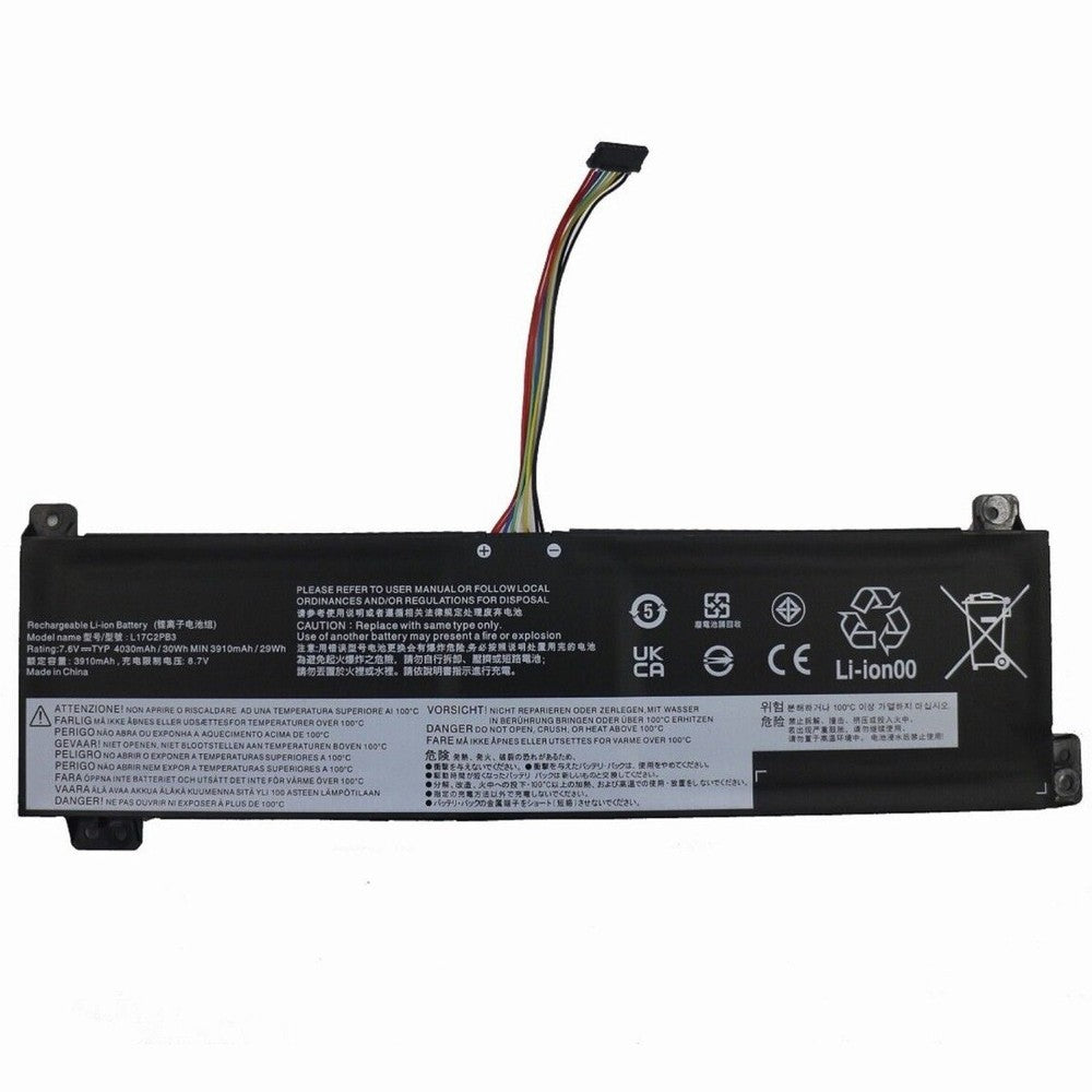 L17C2PB3 L17L2PB3 L17M2PB4 Battery For Lenovo V130-15 V330-15IKB 81AX Series