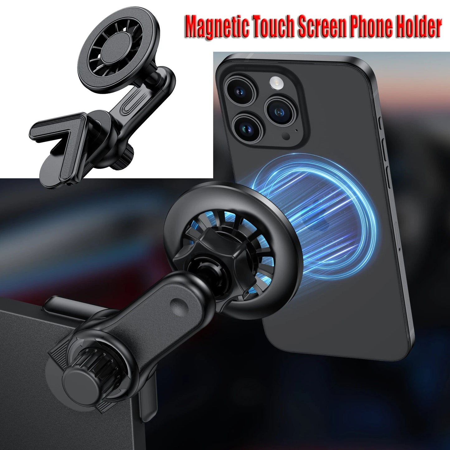 Magnetic Car Mount Strongest Magnet Phone Holder for Car Dashboard for Tesla