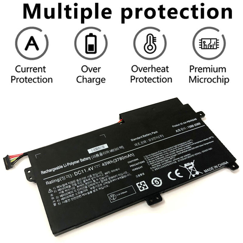 NEW 46Wh Battery for Samsung NP370 NP370R4E NP370R5E NP470R5E NP370R4E NP510R5E