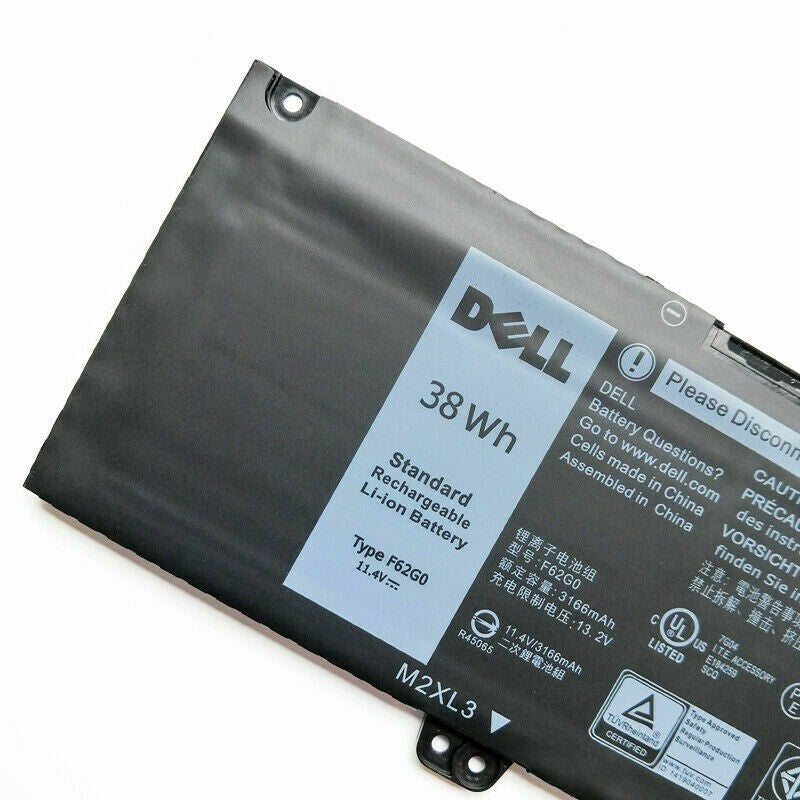 F62G0 NEW Battery 39DY5 for Dell Inspiron 13 7000 i7373 7373 7386 2-in-1 7370