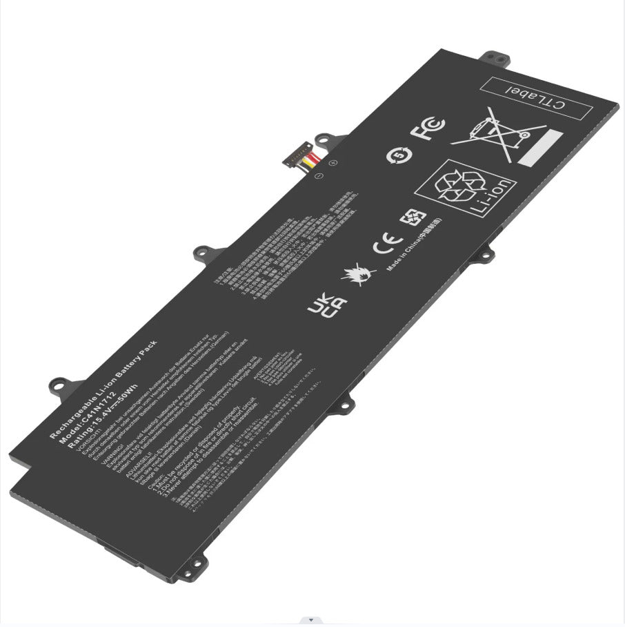 C41N1712 BATTERY FOR ASUS ROG ZEPHYRUS GX501G GX501GI GX501V GX501GM NOTEBOOK
