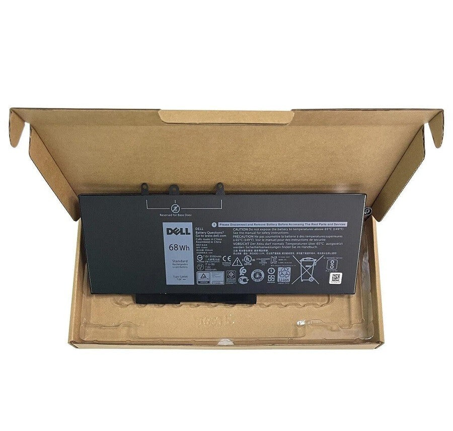 Genuine GJKNX Laptop Battery For Dell Latitude 5480 5580 5280 5490 5491 5580 5590 5591