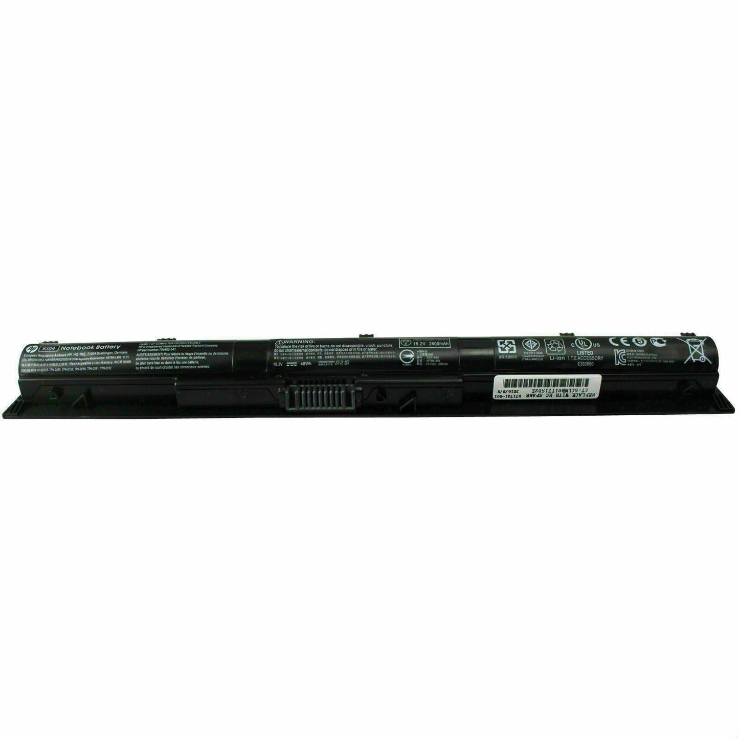 Genuine KI04 K104 Battery for HP Pavilion 14 15 17 800009-421 800049-001 48WH