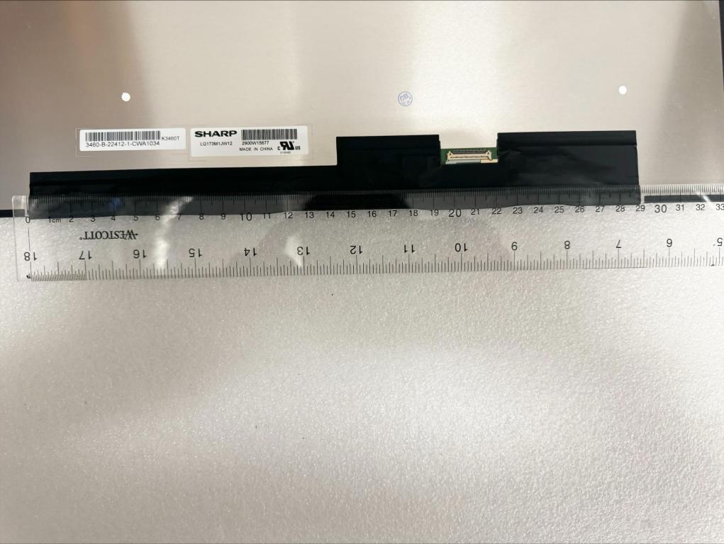 LQ173M1JW12 Aorus 17 XE4 17 XE4 Matrix LCD screen 1920X1080 IPS 360Hz 40 Pin