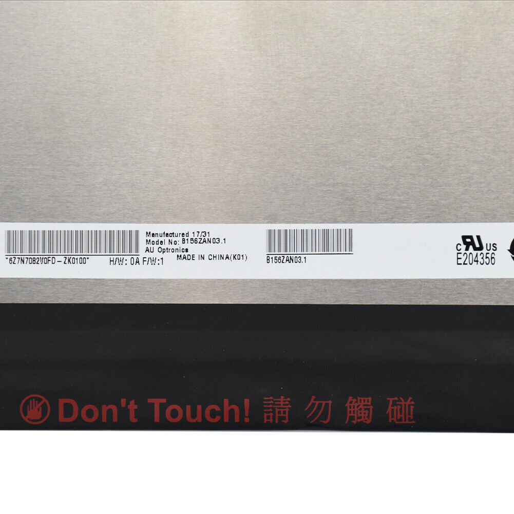 for Dell INSPIRON 15 7586 15.6" MATTE UHD AHVA SCREEN DISPLAY HGKT7 B156ZAN03.4