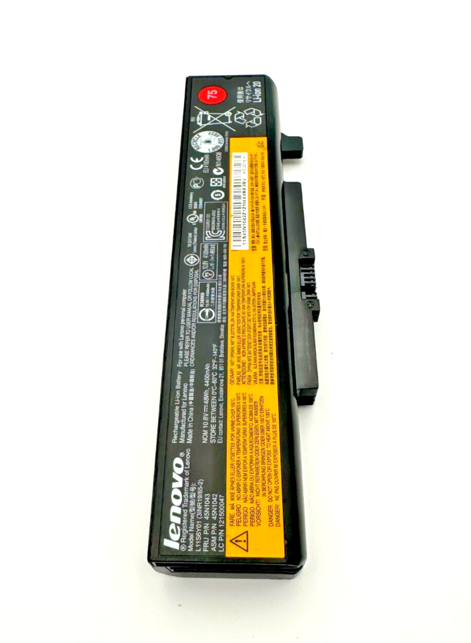 Genuine 75 Battery For Lenovo ThinkPad E430 E431 E435 E440 E445 E530 E531 48Wh
