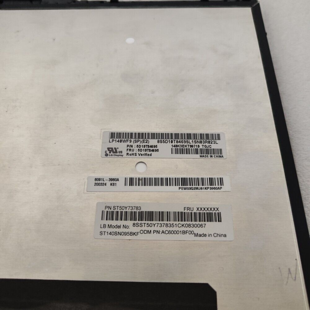 Lenovo Yoga 9 14itl5 screen replacement For LCD Touch screen assembly FHD UHD