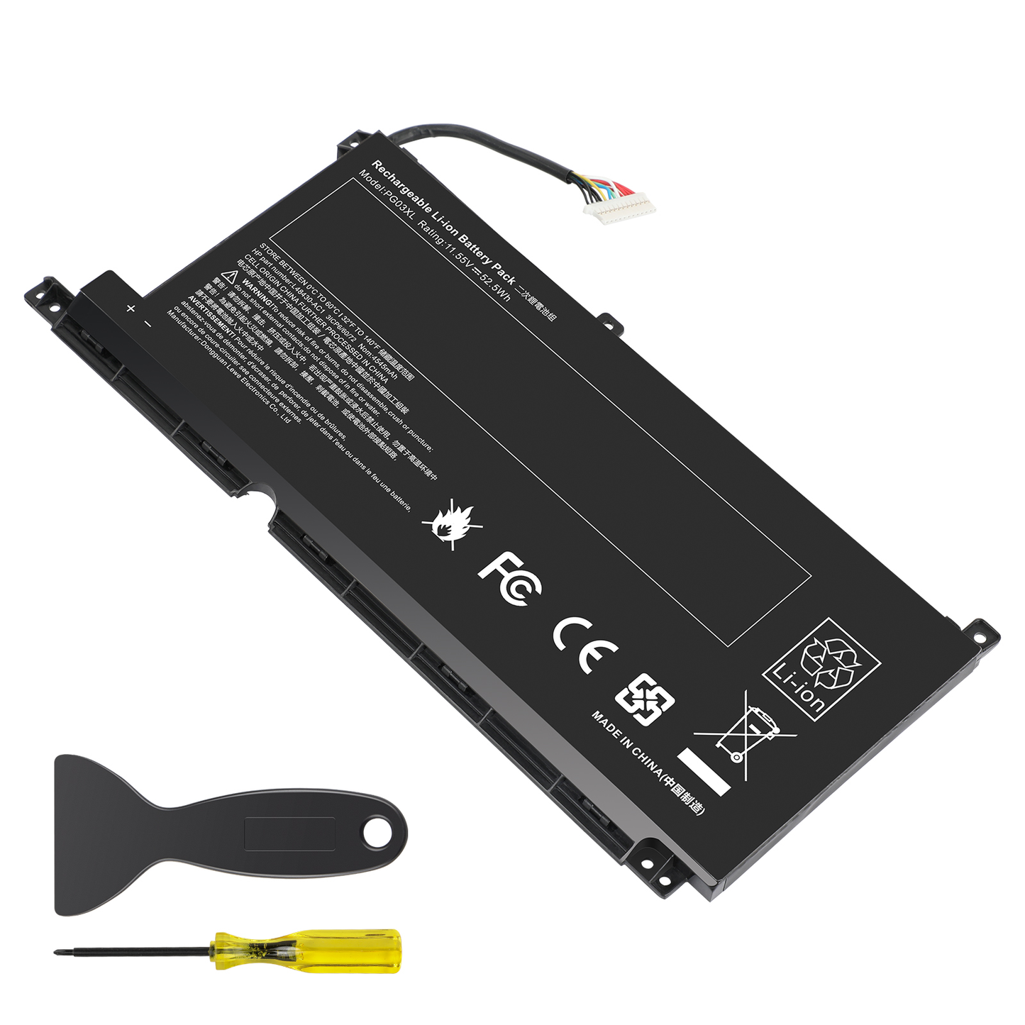 For HP Pavilion 16-A0032DX Battery 11.55V 52.5Wh 4545mAh PG03XL L48495-005