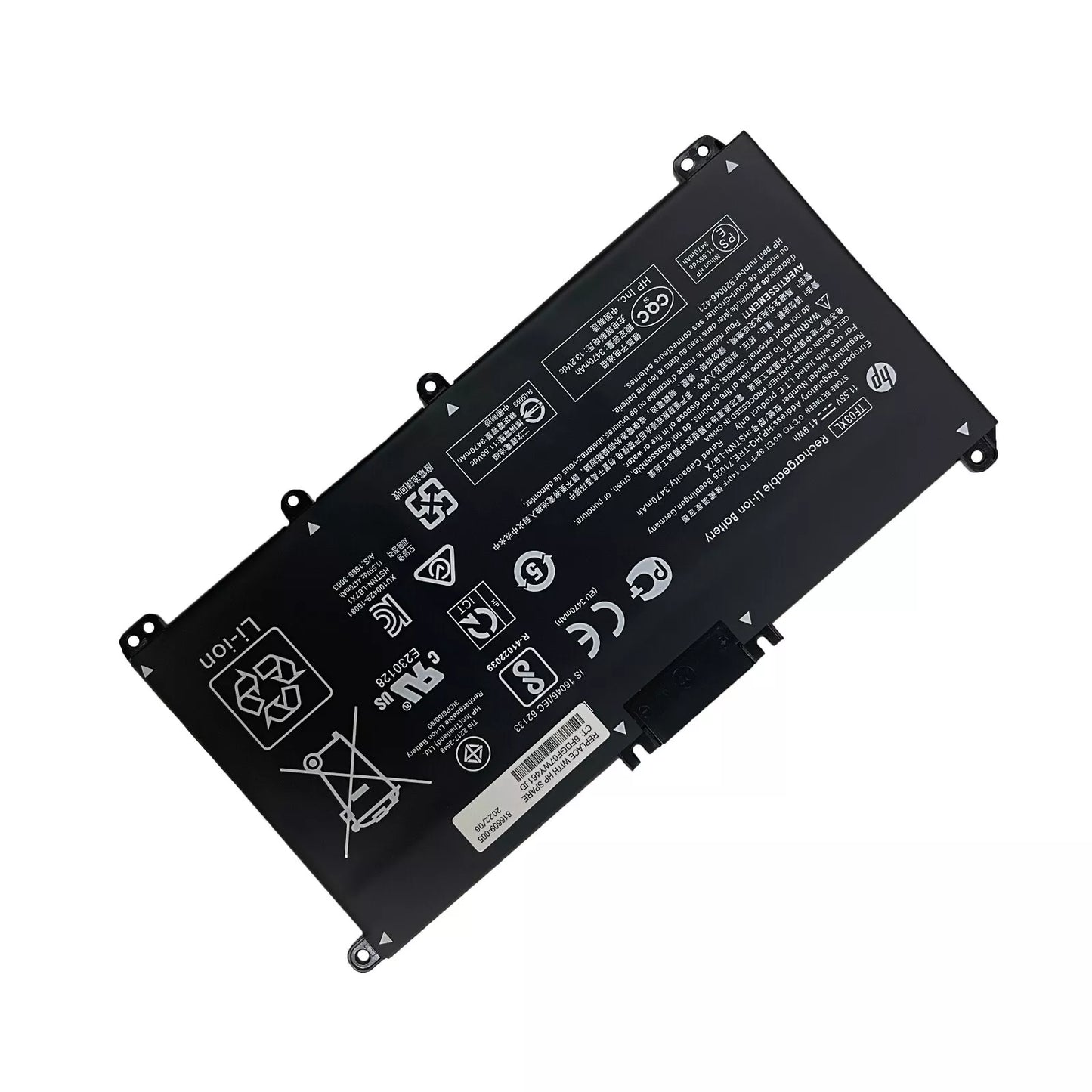 Batterie neuve 41,9 Wh TF03XL pour HP Pavilion 14-CD 14-BP 14-BK 15-CC 15-CD 17-AR