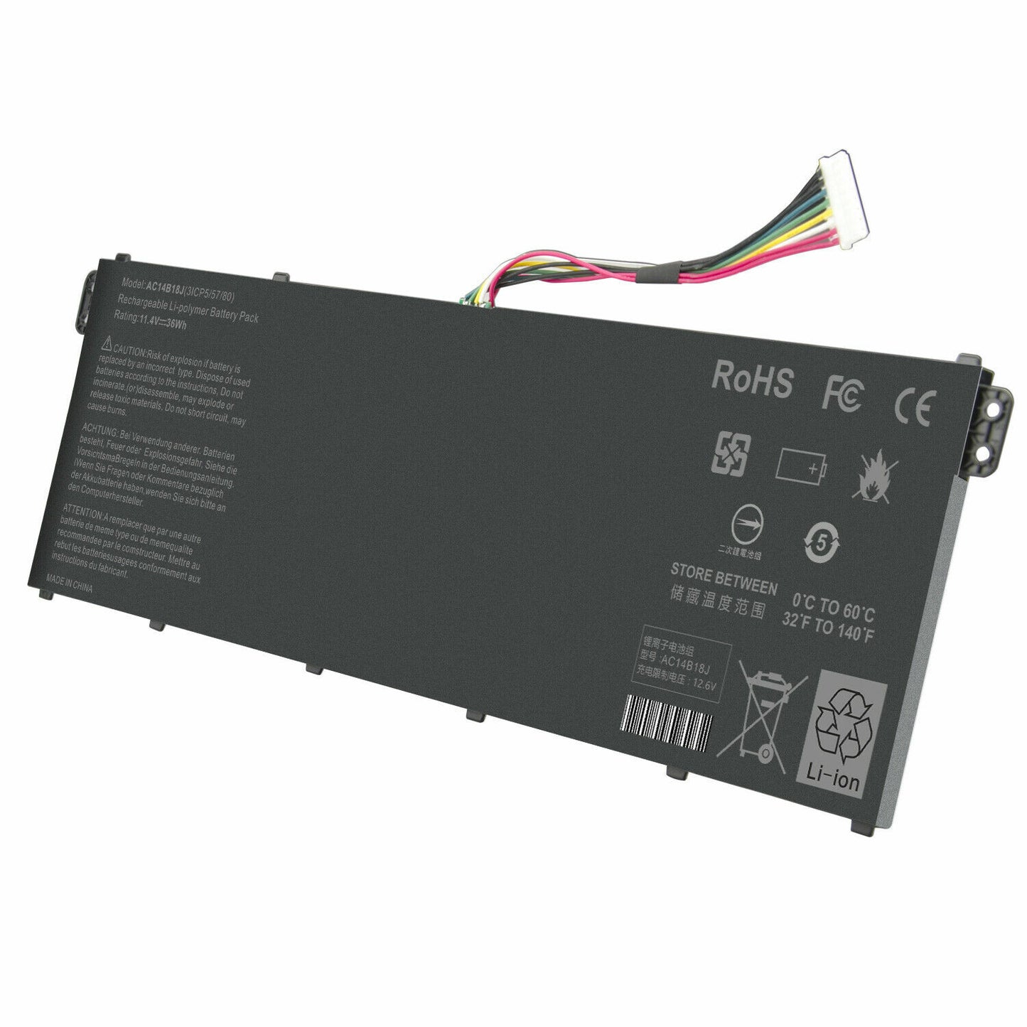 AC14B18J Battery for Acer Aspire E11 E3-112 B115 Series AC14B13J AC14B18J