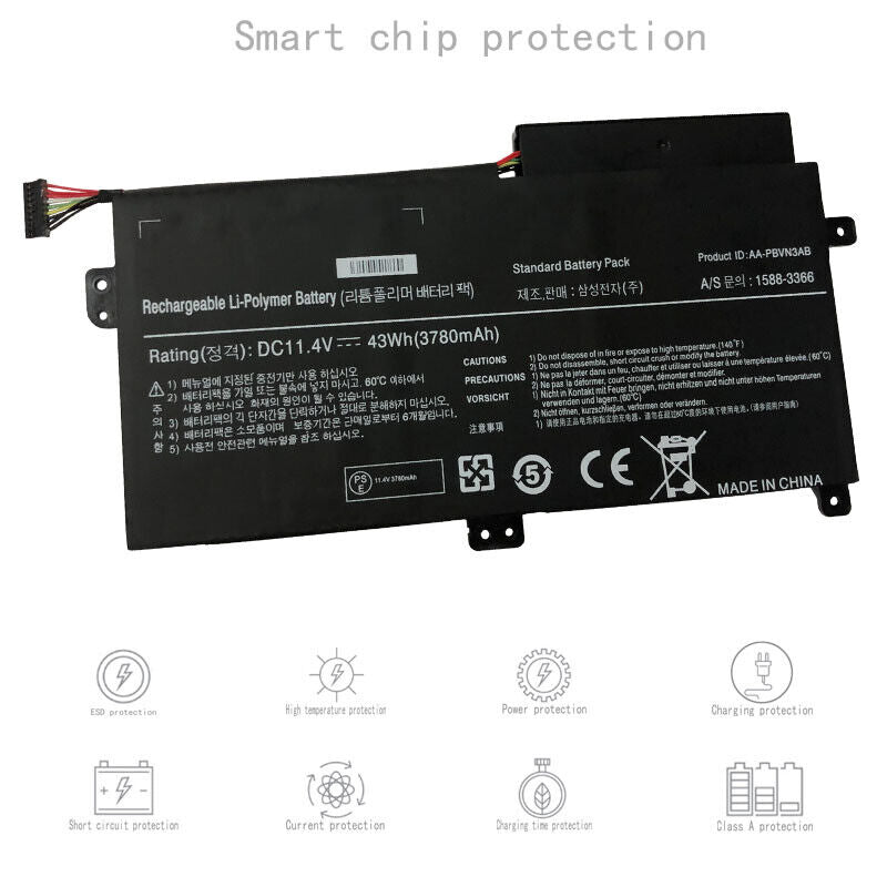NEW 46Wh Battery for Samsung NP370 NP370R4E NP370R5E NP470R5E NP370R4E NP510R5E