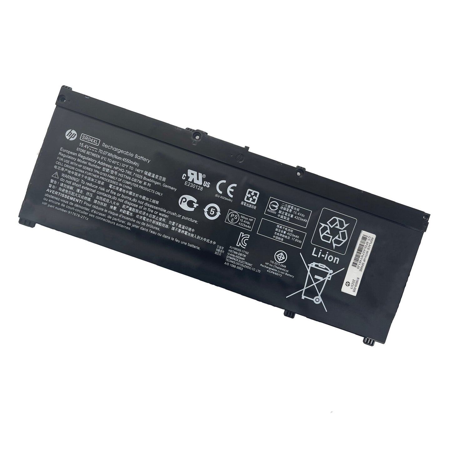 Genuine NEW 70.07Wh SR04XL Battery For HP Omen 15-CE Pavilion 15-CB 917724-855