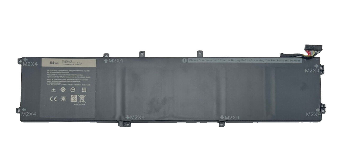 84Wh 4GVGH Laptop Battery Compatible With Dell XPS 15 9550 15-9550 P56F P56F001